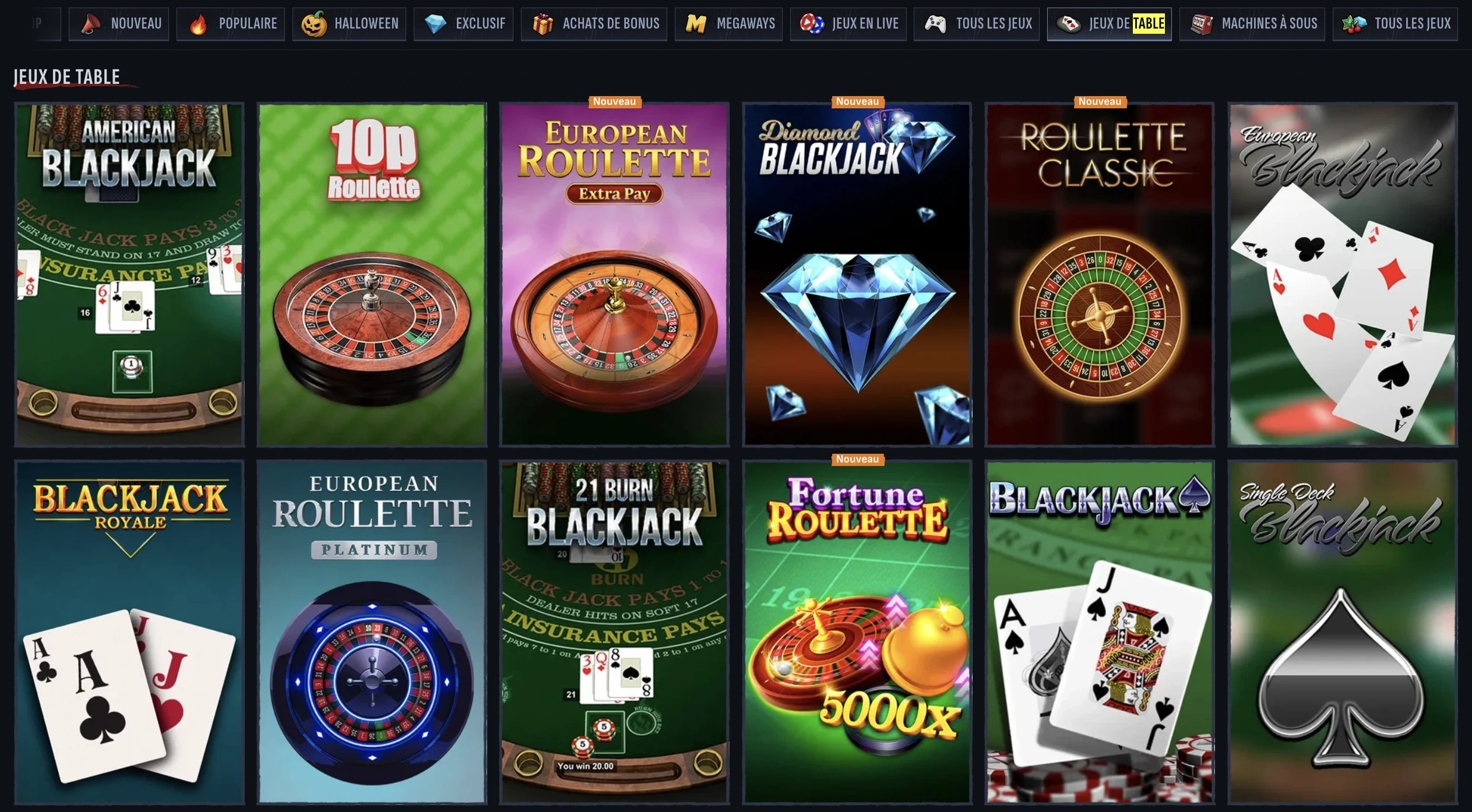 Jeux de Table et Cartes
